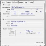 asus n10j benchmark cpuid mainboard